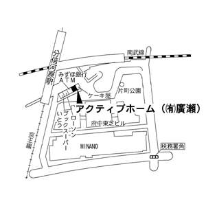 アクティブホーム　地図